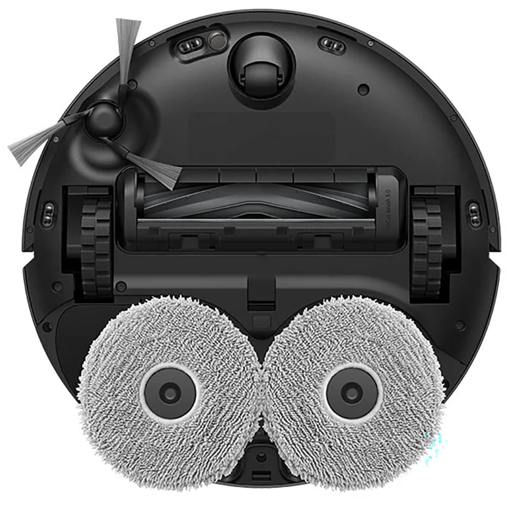 Aspirator robot MOVA E50 Ultra RLE15SEU-BK, 0.3l, autonomie max 200 min, Tehnologie TurboScrub, negru