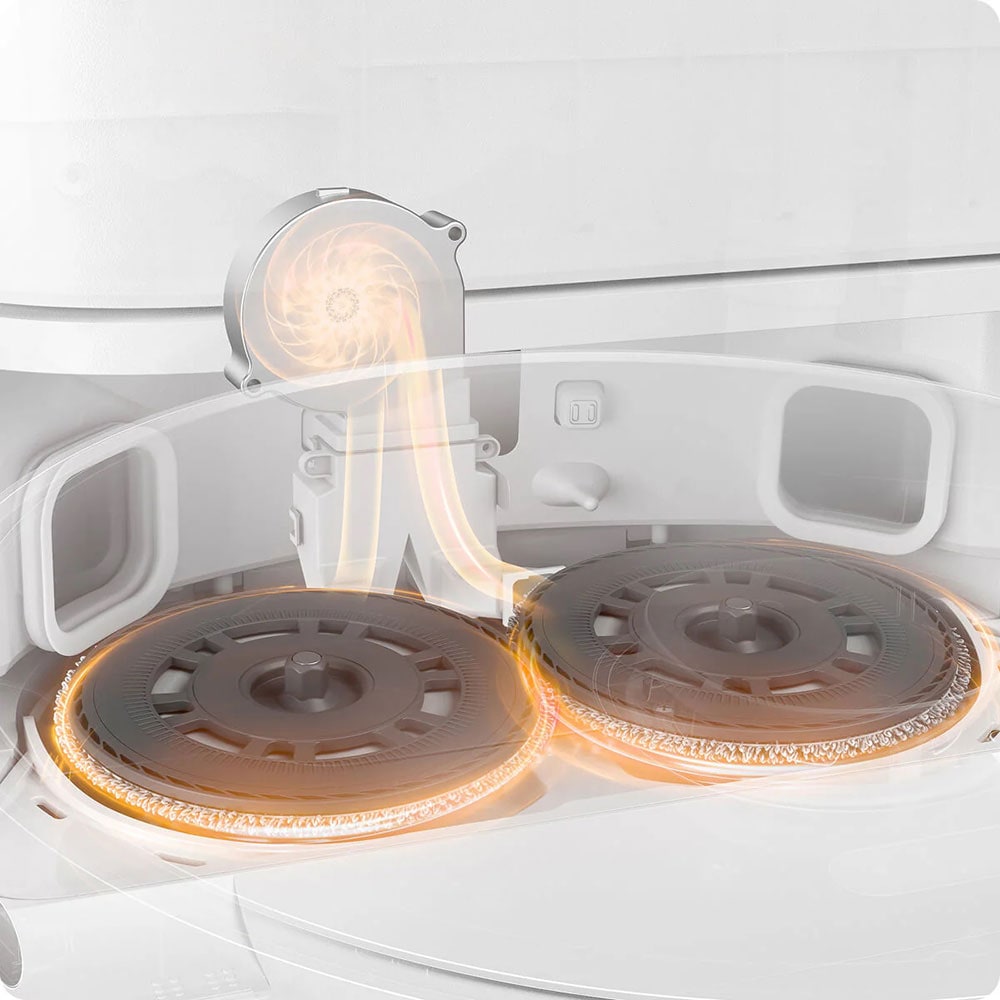 Aspirator robot MOVA E40 Ultra RLE21SE, 0.3l, autonomie max 260 min, alb