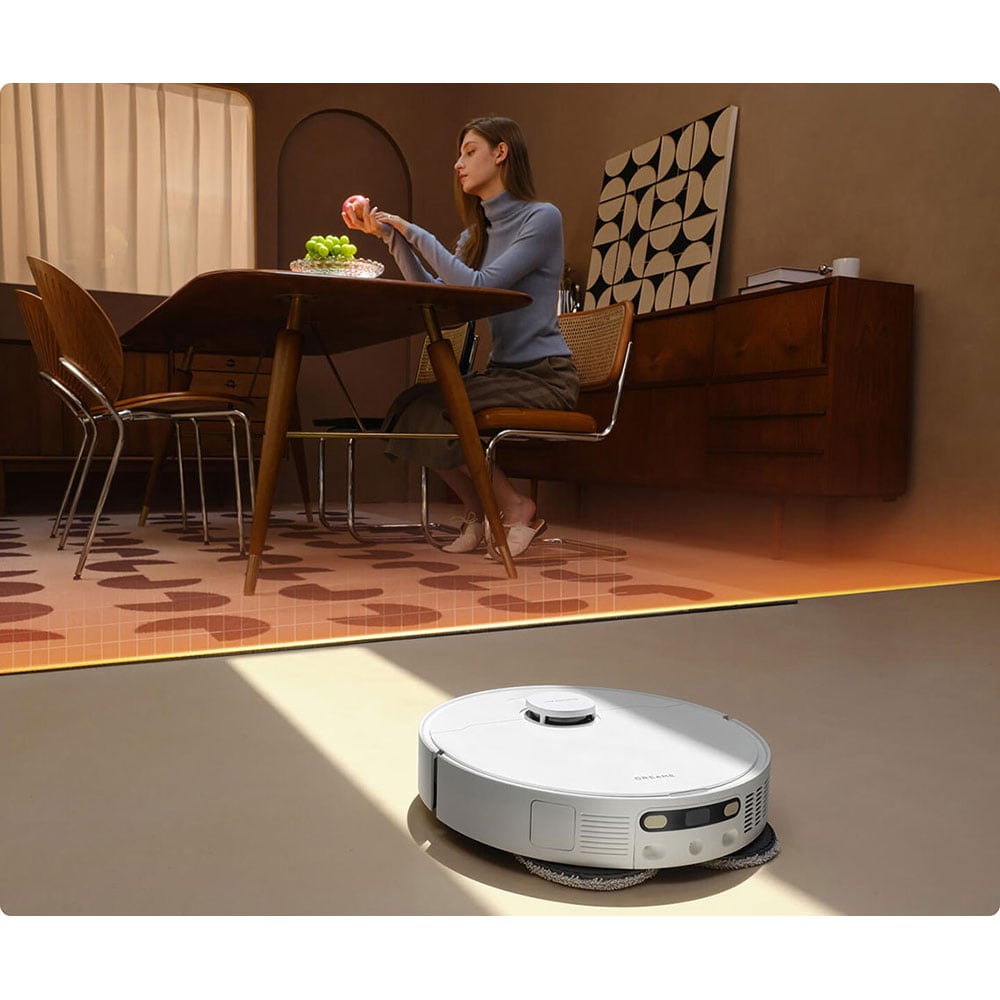 Aspirator robot MOVA E40 Ultra RLE21SE, 0.3l, autonomie max 260 min, alb