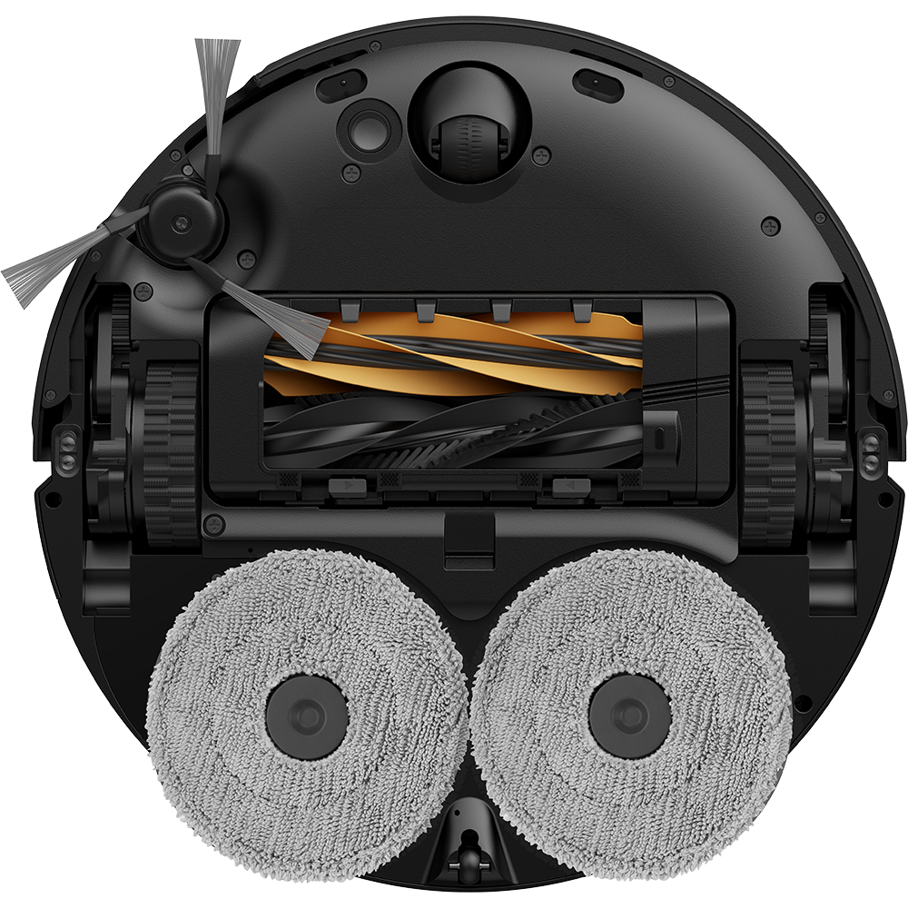 Aspirator robot DREAME X50 Ultra Complete RLX85CE4BK, 0.395l, 14.4V, autonomie max 220 min, Navigare 360, Comanda vocala, negru