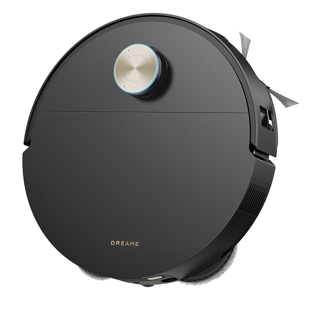 Aspirator robot DREAME X60 Ultra Complete RLX87DEBK, 0.23l, 14.4V, autonomie max 180 min, HyperStream Detangling DuoBrush 2.0, negru