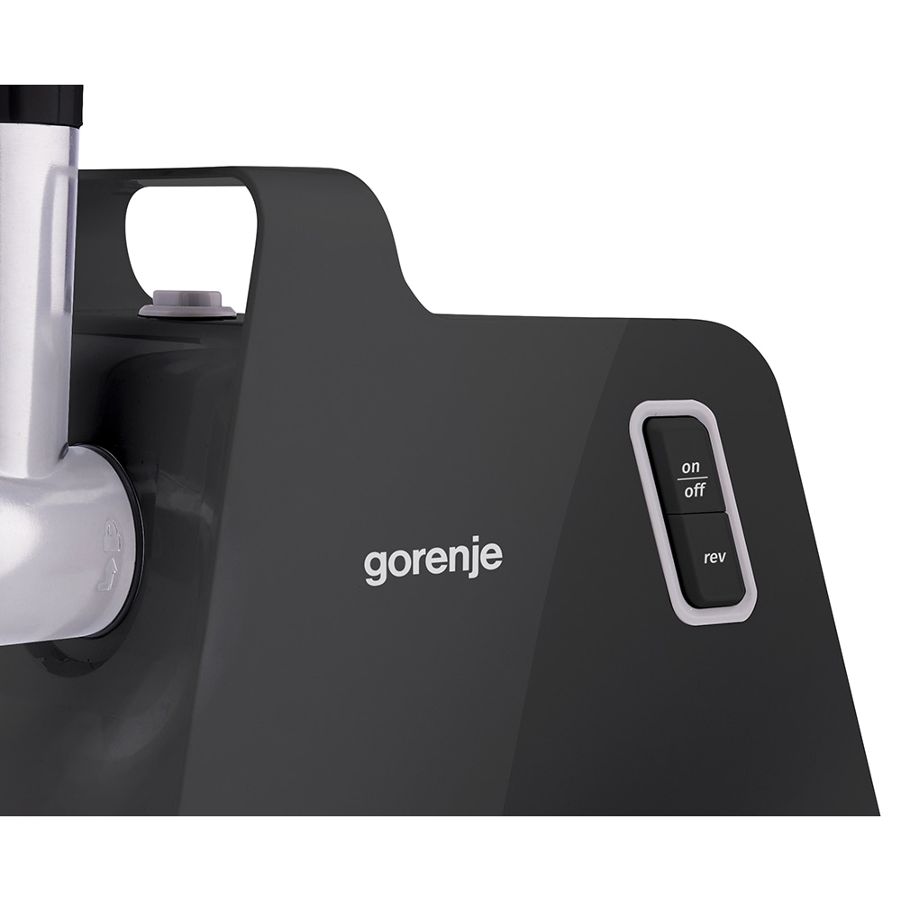 Masina de tocat carne GORENJE MG1701SB, 2.3kg/min, 1700W, accesoriu carnati/radere/feliere, negru