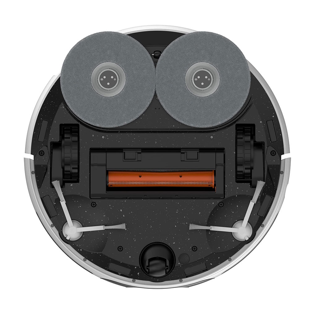 Aspirator robot EZVIZ RS20 Max, 0.4l, 20V, autonomie max 220 min, Wi-Fi, functie mop, alb-negru