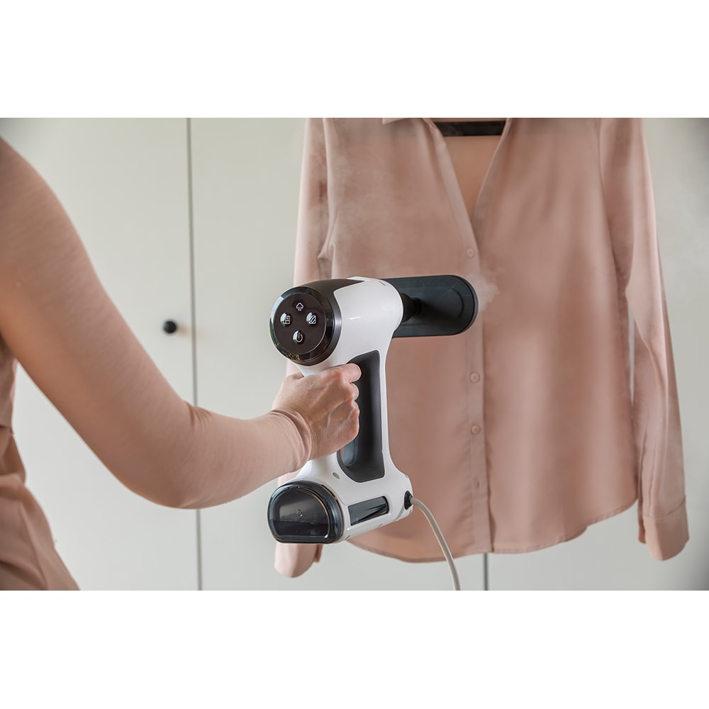 Aparat de curatat cu abur GORENJE SC1506W, 0.4l, alb-negru