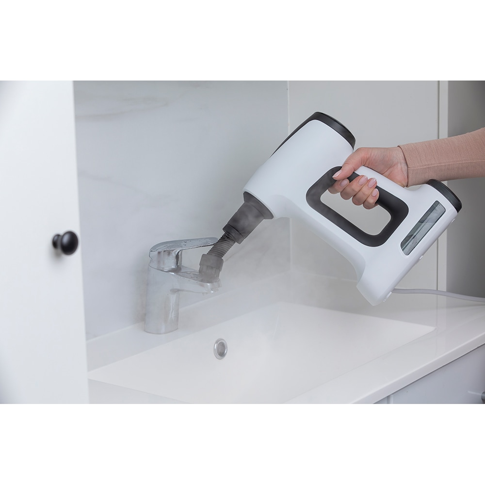 Aparat de curatat cu abur GORENJE SC1506W, 0.4l, alb-negru