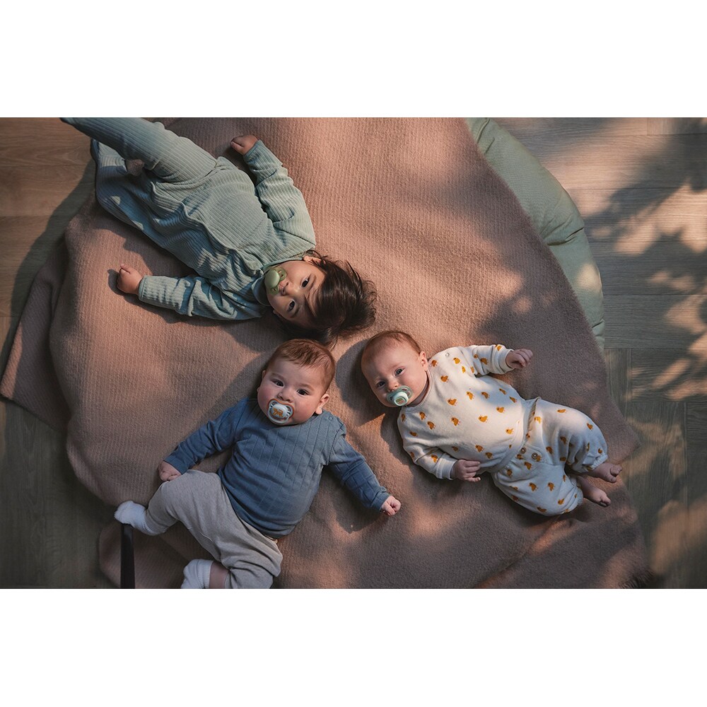 Suzeta PHILIPS AVENT Pacifier Ultra Air SCF087/02, 0 luni+, 2 buc, multicolor