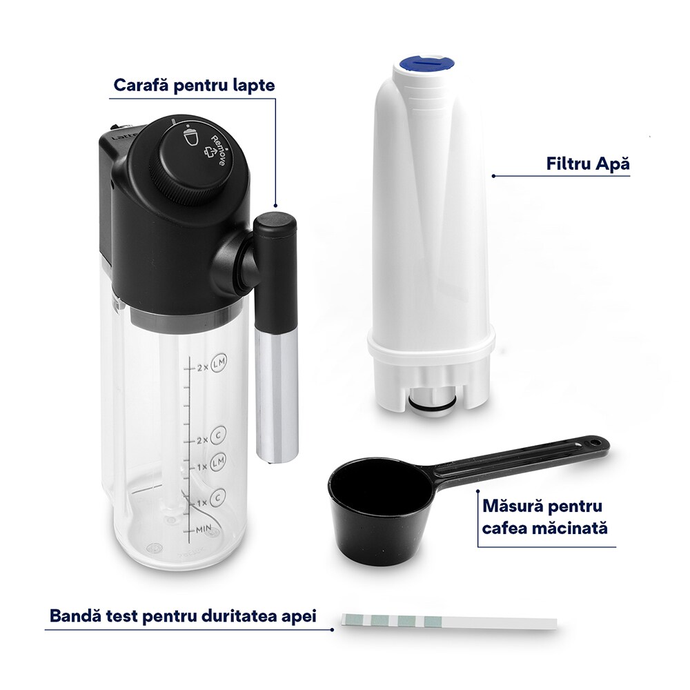 Espressor automat DELONGHI Magnifica EVO ECAM290.51.B, 1.8l, 1450W, 15 bar, negru