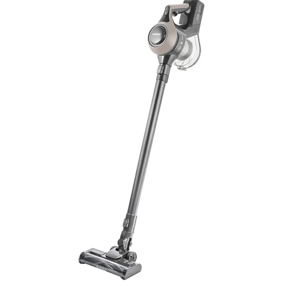 Aspirator vertical ZELMER ZSVC510D, 0.8l, 22.2V, autonomie max 40 min, crem-argintiu