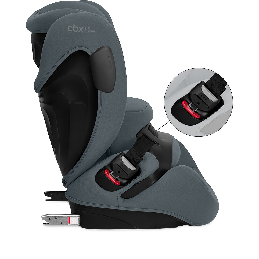 Scaun auto CYBEX Pallas B3 i-Size 523001237, Isofix, 9-36kg, R129, gri-negru