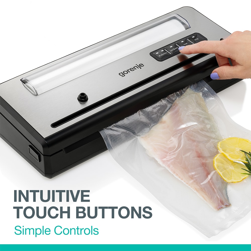 Aparat de vidat GORENJE VS110BE, 110W, argintiu-negru 