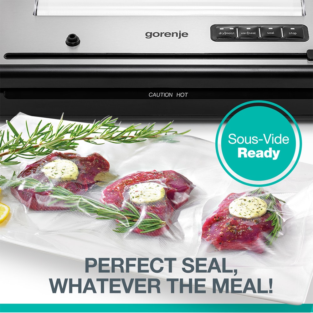 Aparat de vidat GORENJE VS110BE, 110W, argintiu-negru 