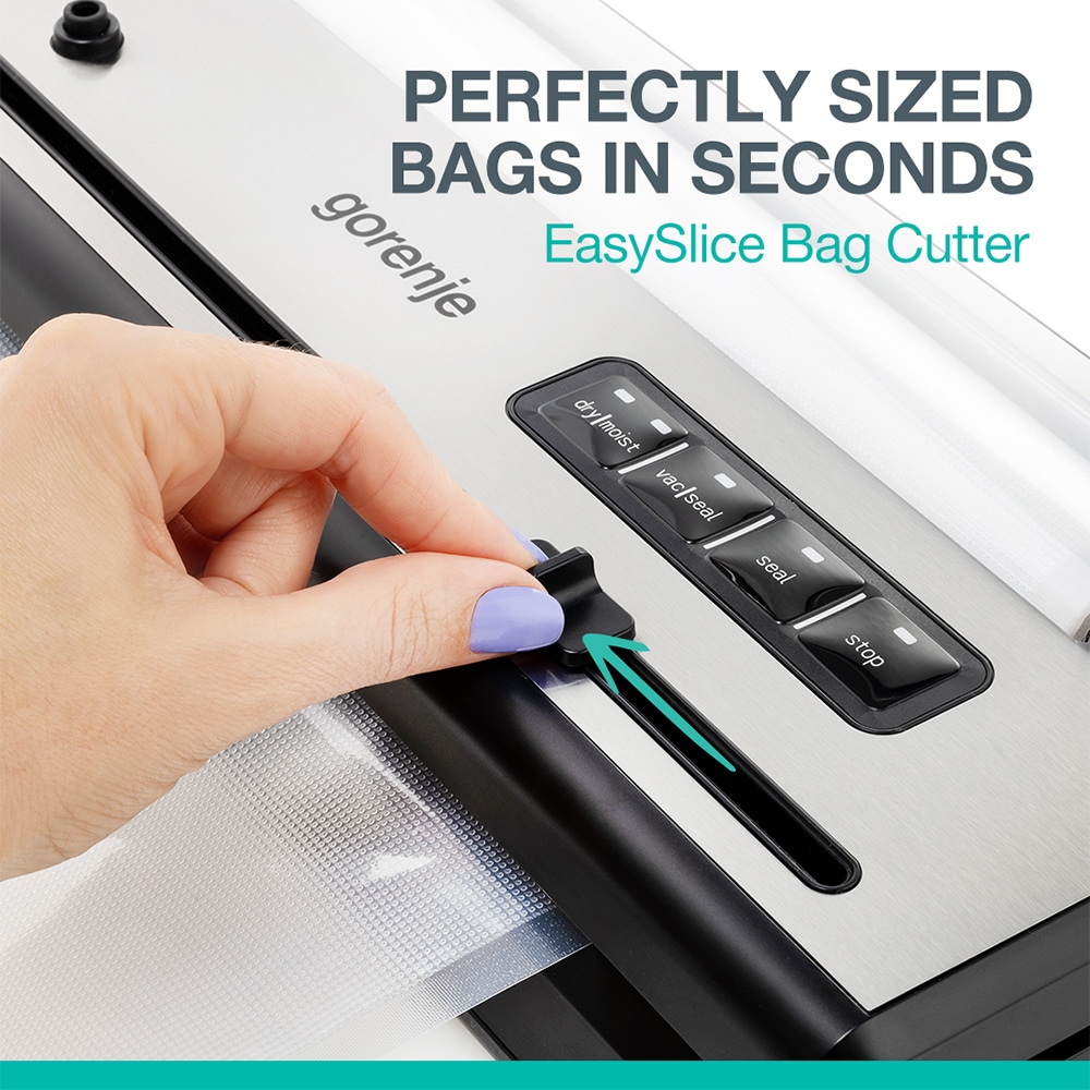 Aparat de vidat GORENJE VS110BE, 110W, argintiu-negru 