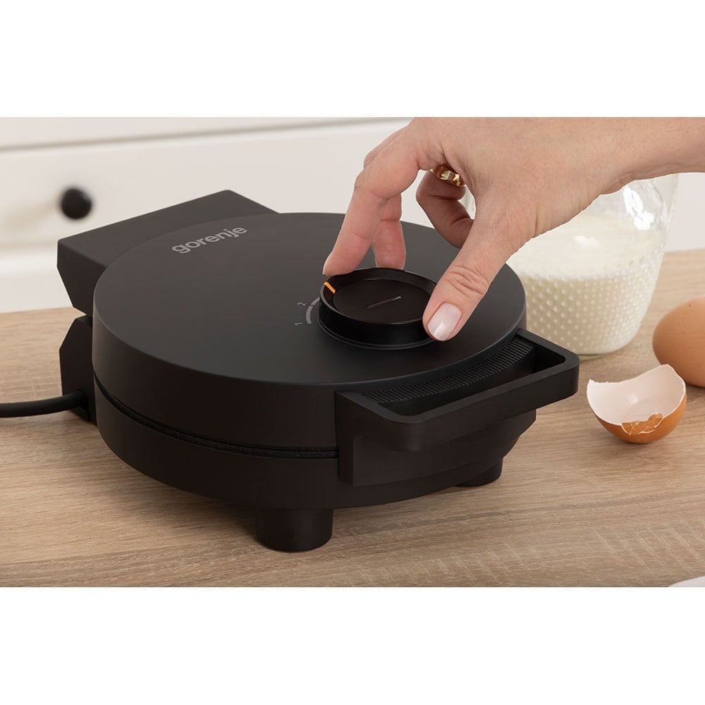 Aparat de facut waffe GORENJE WM1000B, 1000W, negru