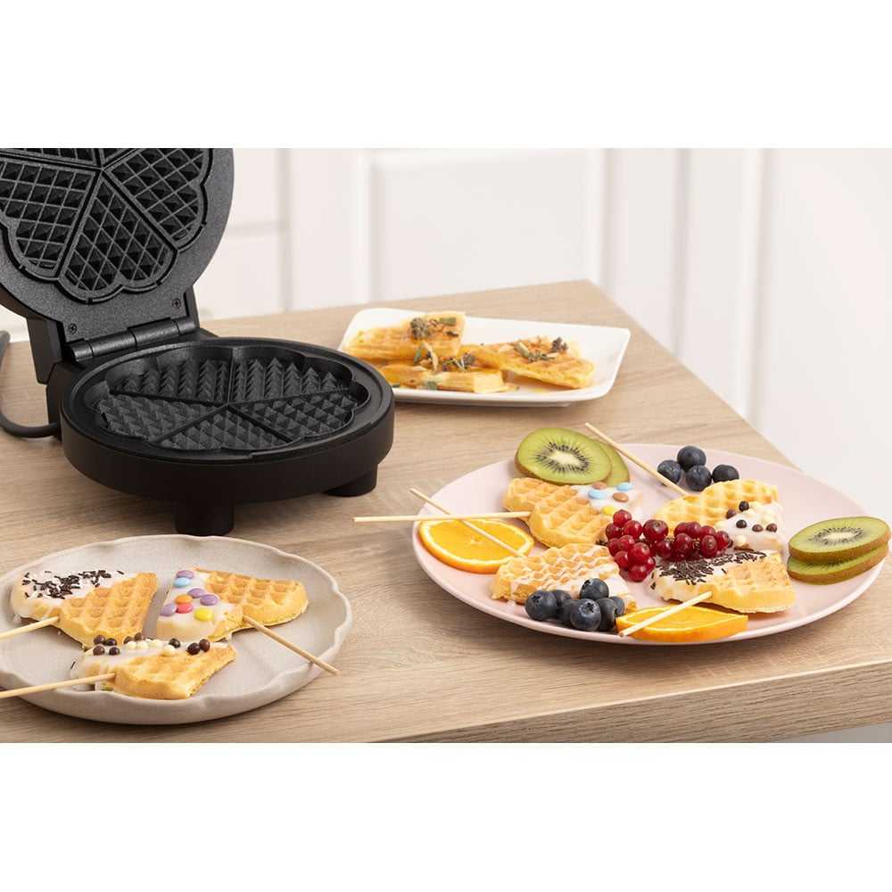 Aparat de facut waffe GORENJE WM1000B, 1000W, negru