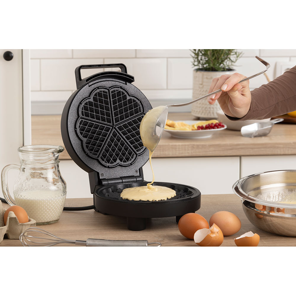 Aparat de facut waffe GORENJE WM1000B, 1000W, negru