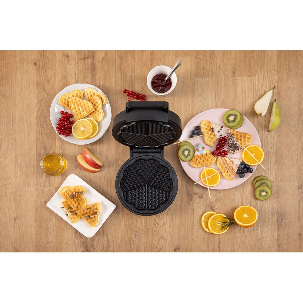 Aparat de facut waffe GORENJE WM1000B, 1000W, negru
