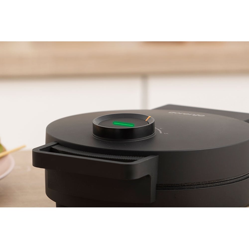Aparat de facut waffe GORENJE WM1000B, 1000W, negru