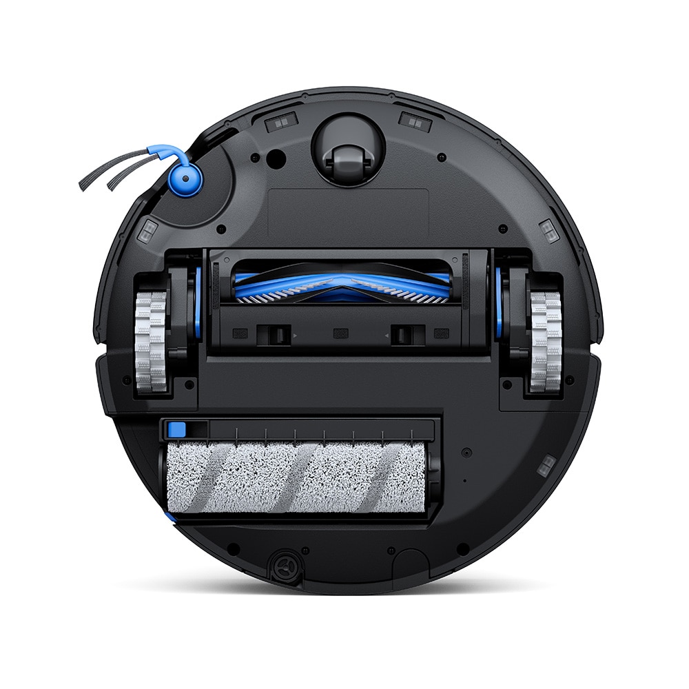Aspirator robot ECOVACS Deebot X11 Omnicycl X11OMNICYCL, 0.22l, autonomie max 370 min, Sistem Stain Detection 2.0, negru