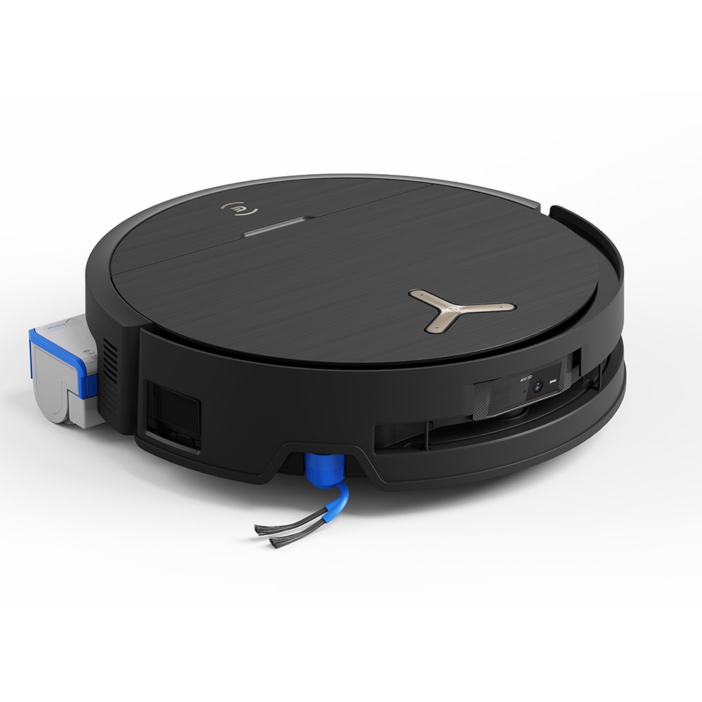 Aspirator robot ECOVACS Deebot X9 Pro Omni B X9PROOMNIB, 0.22l, autonomie max 250 min, tehnologie TruEdge 2.0 + 3D Edge Sensor, negru