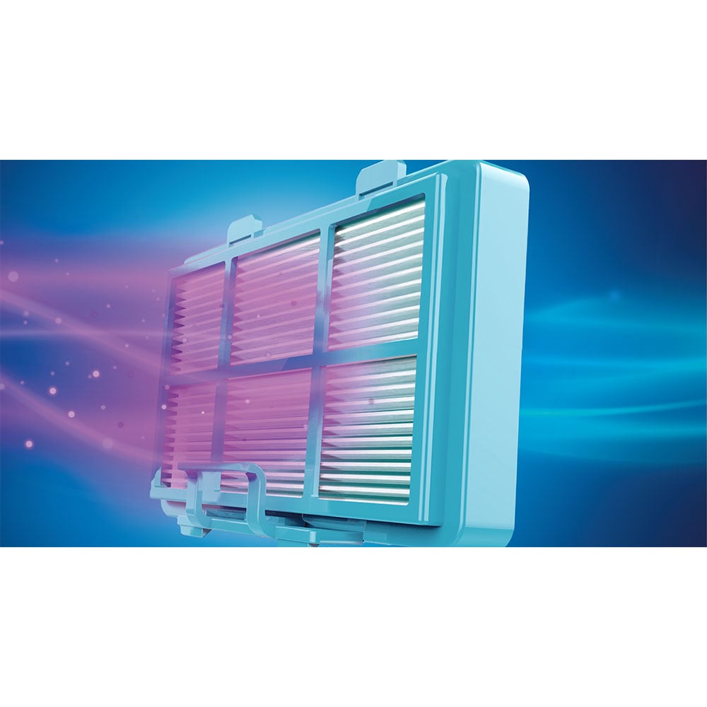 Aspirator fara sac PHILIPS Powercyclone 3 XB1111/10, 1.3l, 750W, 78dB, alb-negru
