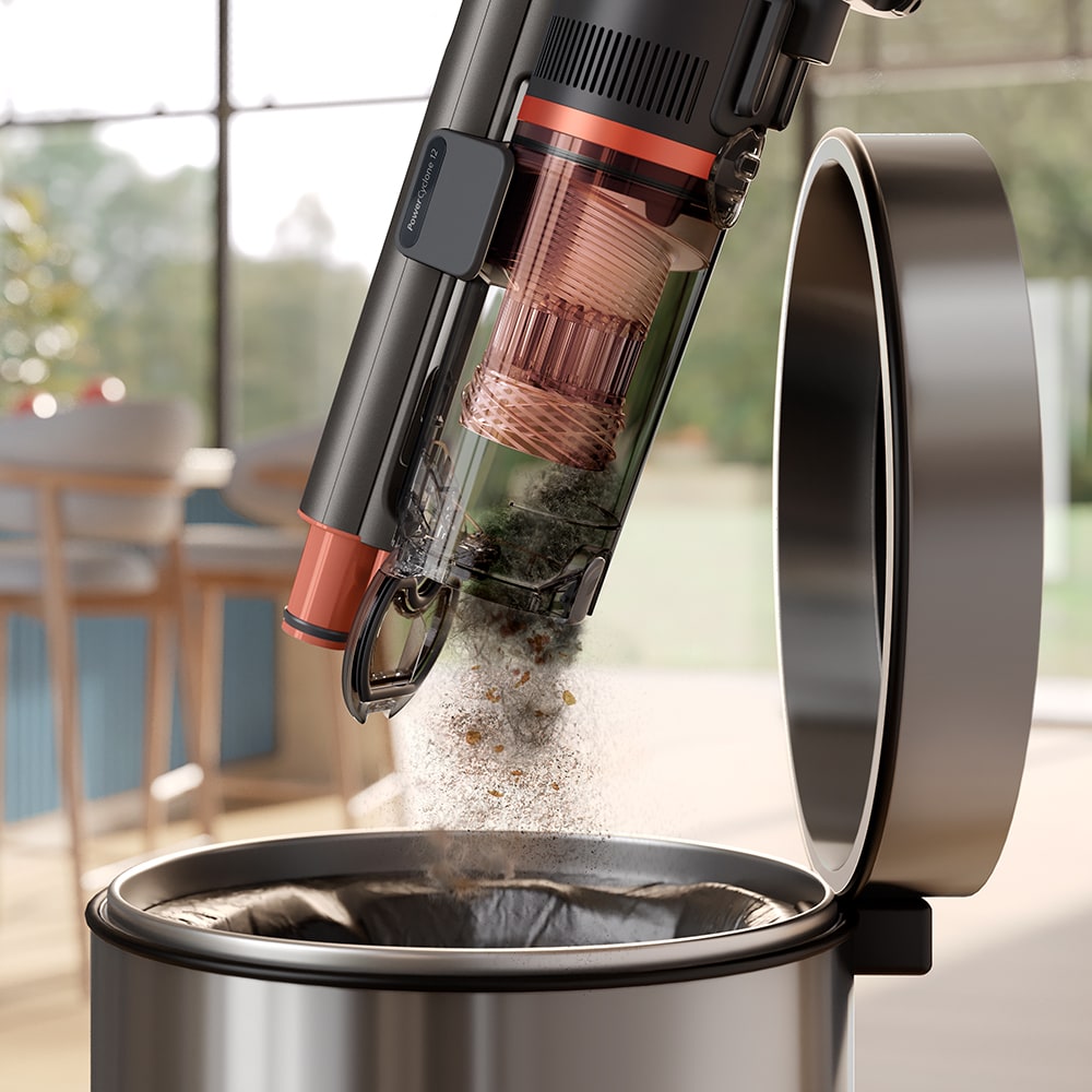 Aspirator vertical PHILIPS Seria 7000 Aqua XC7163/01, 0.6l, 25.2 V, autonomie max 80 min, Modulul Aqua, negru-albastru