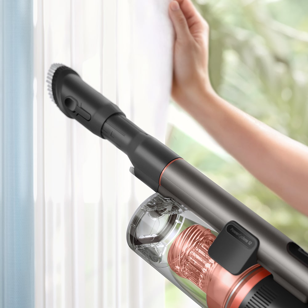 Aspirator vertical PHILIPS Seria 7000 Aqua XC7163/01, 0.6l, 25.2 V, autonomie max 80 min, Modulul Aqua, negru-albastru