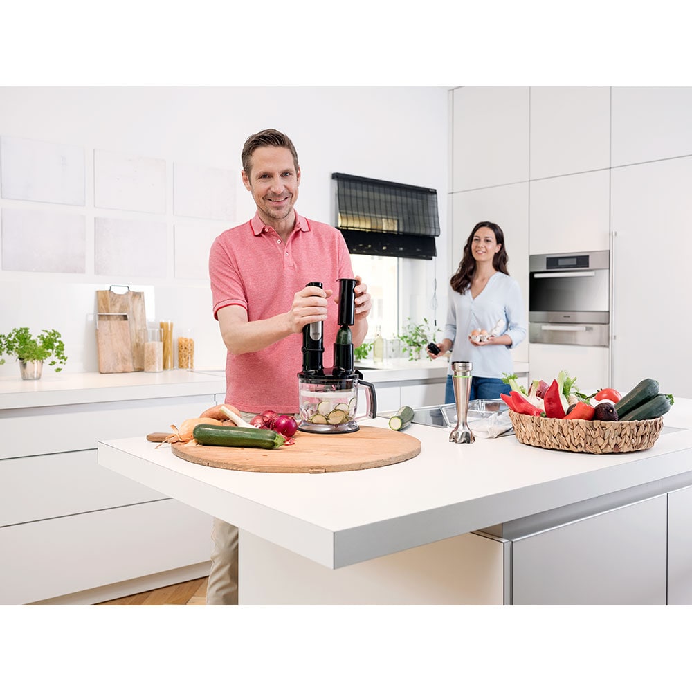Mixer vertical BRAUN MultiQuick 7 MQ7087X, 1.5l, 1000W, viteza variabila, negru-argintiu