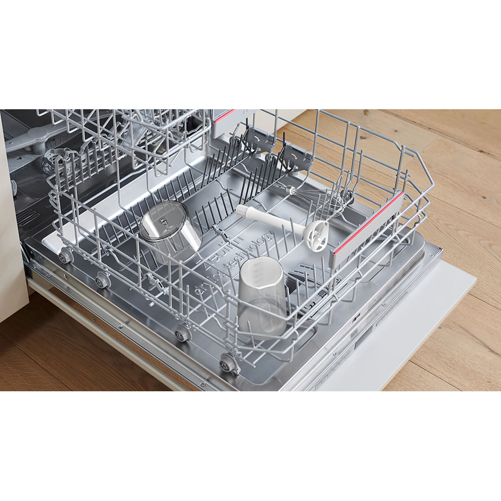 Mixer vertical BOSCH ErgoMixx MSM66050, 0.6l, 600W, 12 trepte viteza, alb-gri