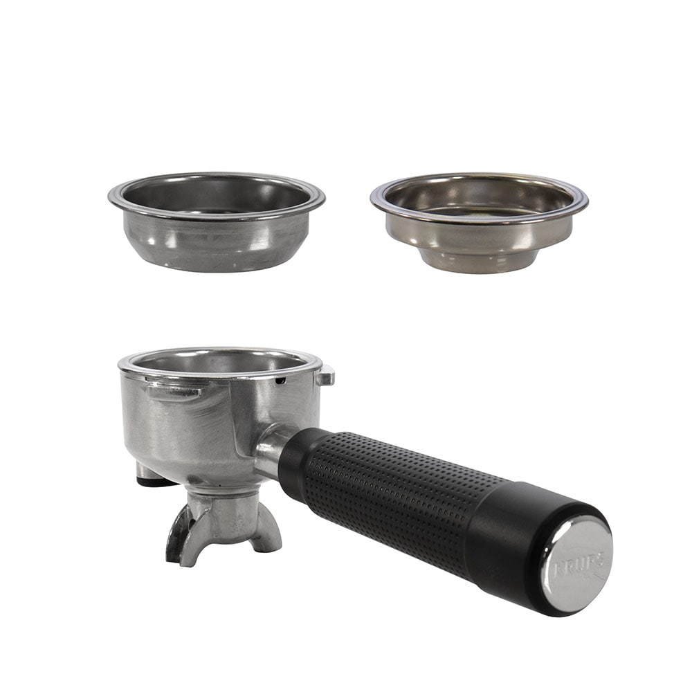 Espressor manual KRUPS Precision XP804T10, 3.5l, 15 bar, sistem Thermoblock, negru-argintiu