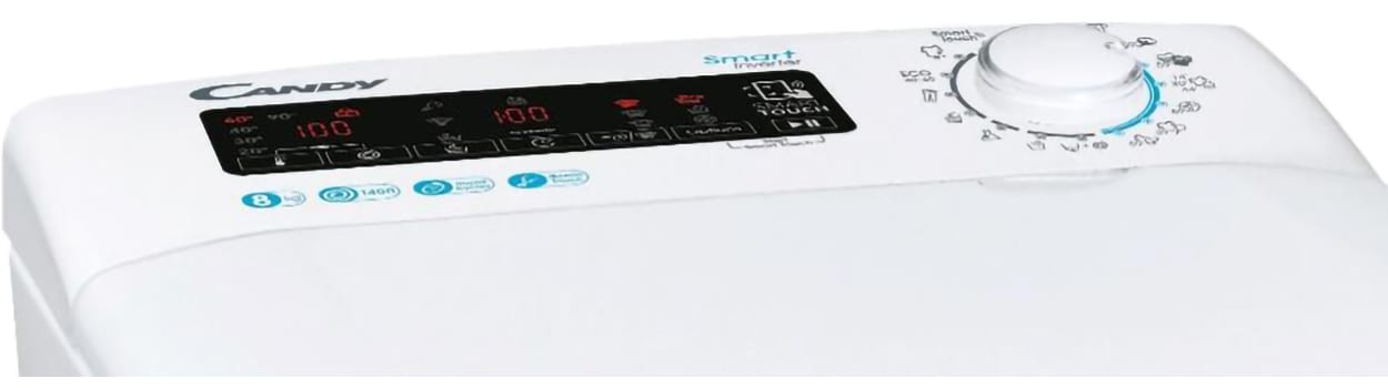 Masina de spalat rufe verticala CANDY Smart CSTG 48TME/1-S, 8 kg