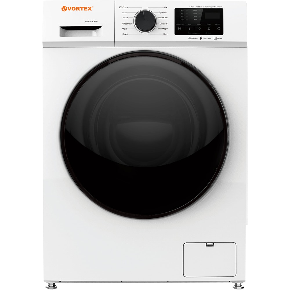 Masina de spalat rufe frontala VORTEX VMA814D03S, 8 kg, 1400rpm