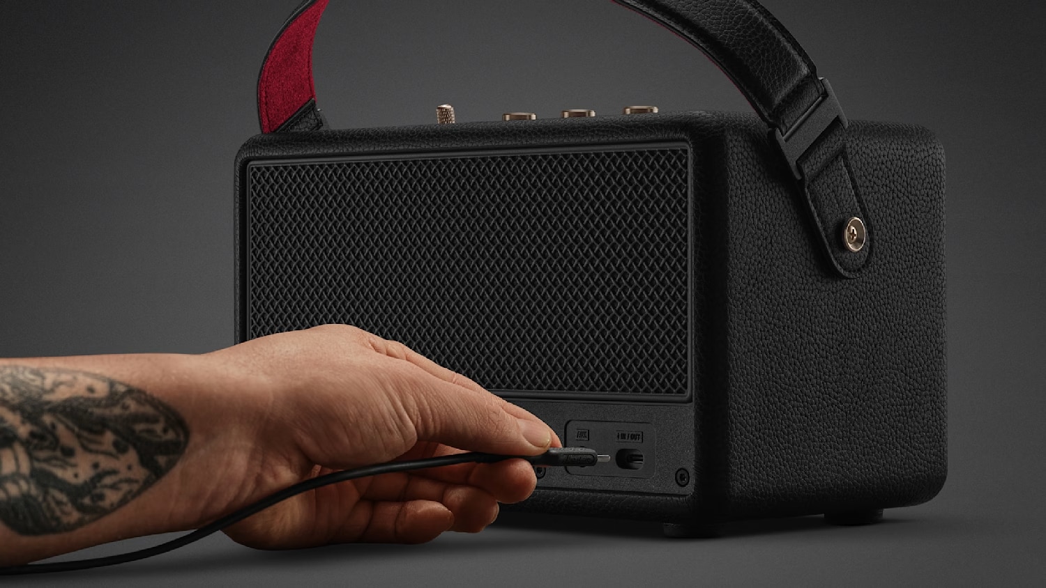 Boxa portabila MARSHALL Kilburn III, Bluetooth, IP54, negru Boxa portabila MARSHALL Kilburn III, Bluetooth, IP54, negru