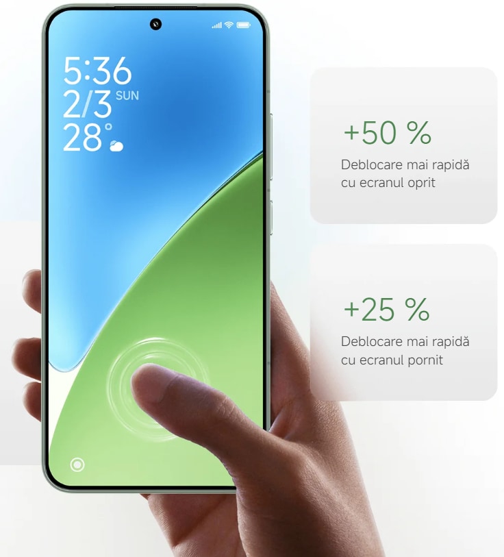 Telefon XIAOMI 15, 256GB, 12GB RAM, Dual SIM, Green
