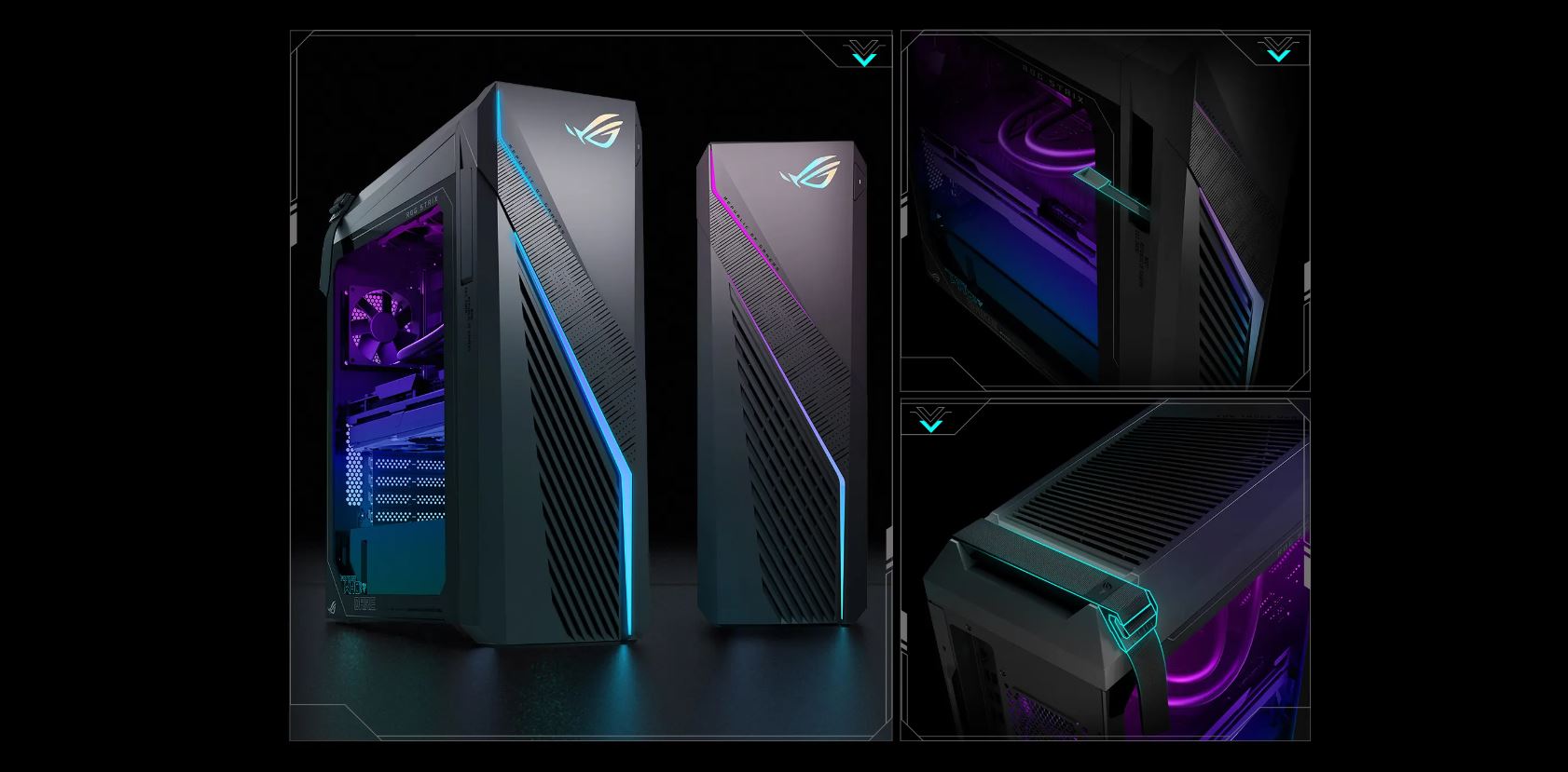 Sistem Desktop Gaming ROG Strix G16CH-1370KF0880, Intel Core i7