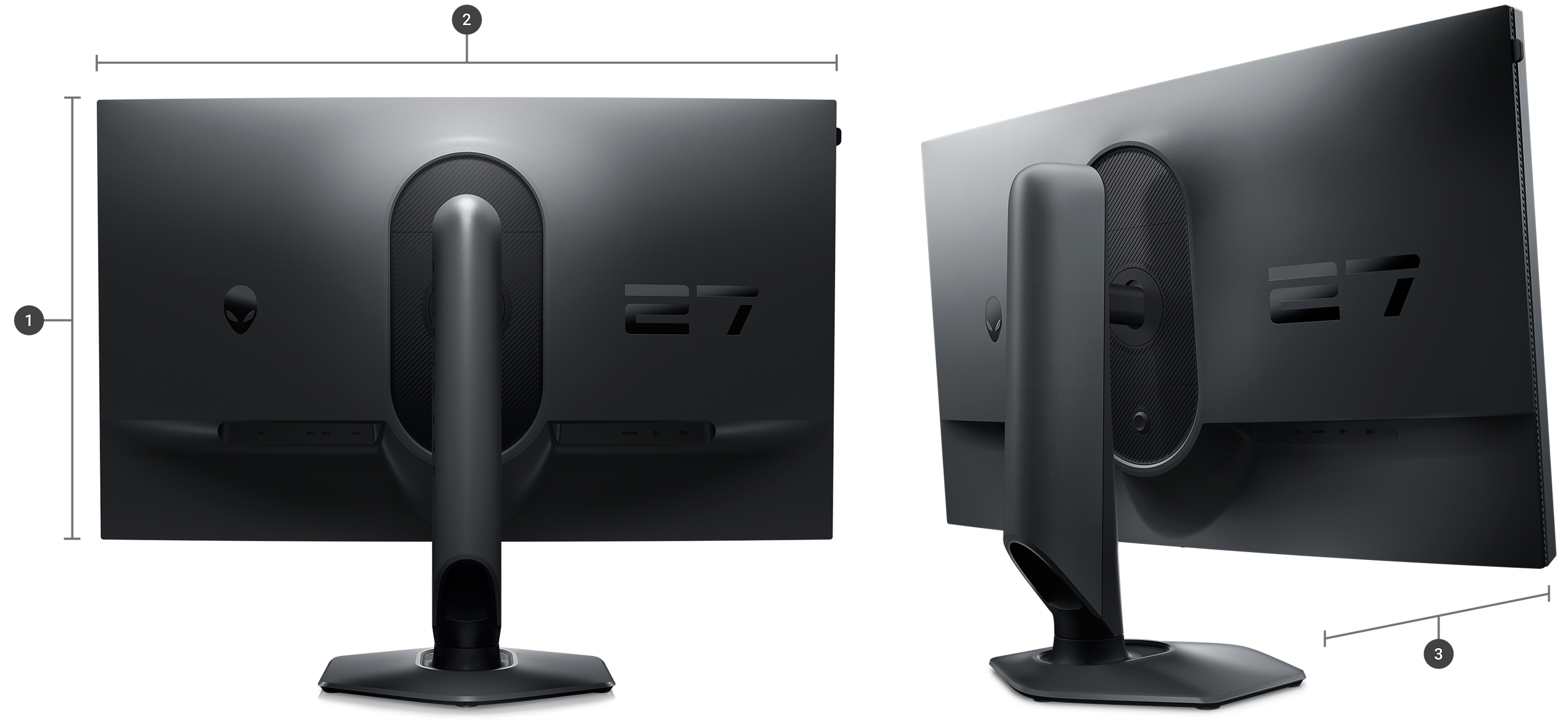 Monitor Gaming LED IPS DELL Alienware AW2724HF, 27