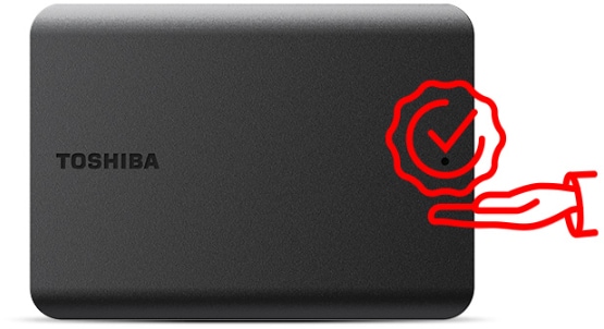 Hard Disk extern TOSHIBA Canvio Basics HDTB510EK3AA, 1TB, USB 3.2