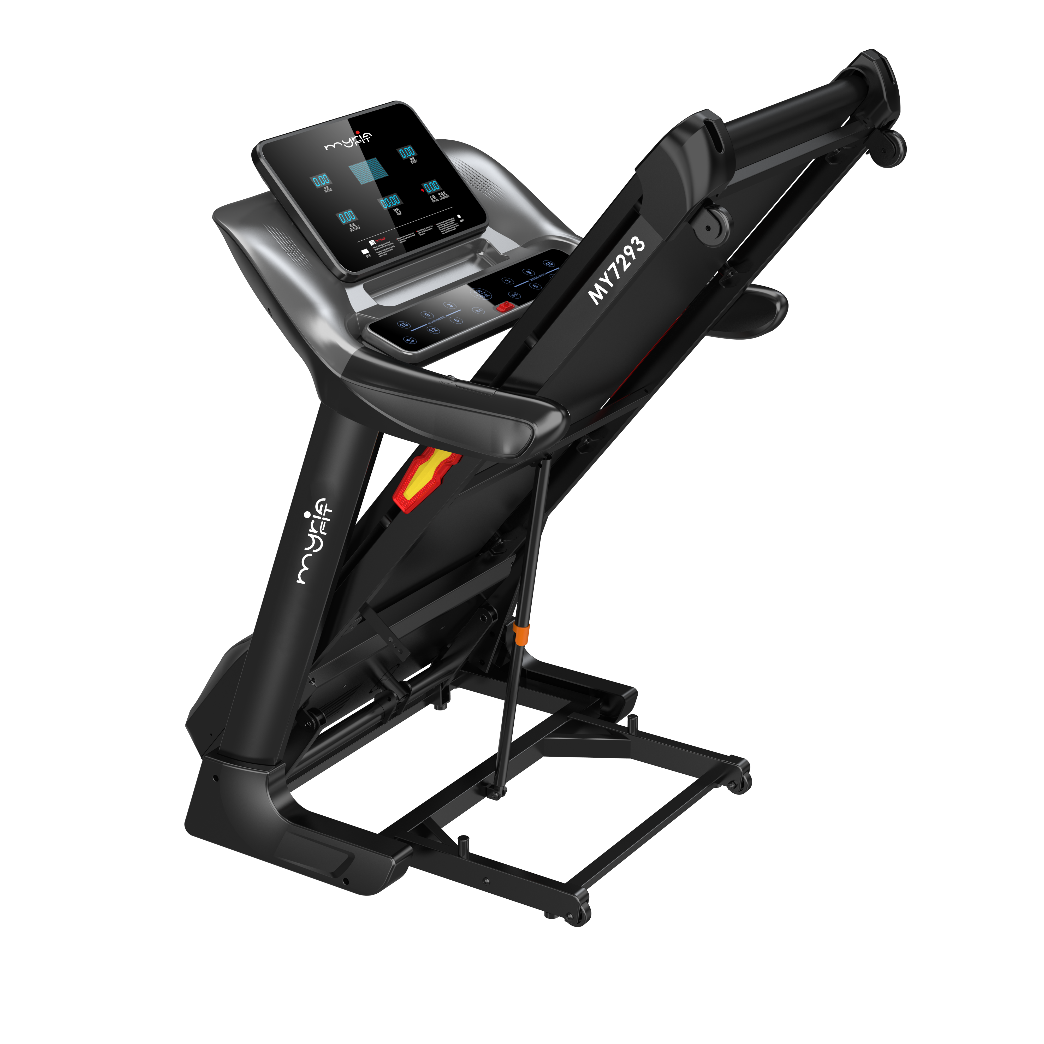 Banda de alergat MYRIA Fit MY7293, viteza maxima 18km/h, greutate