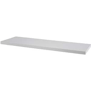 Polita GOODHOME Rigga, melamina, 60 x 19 x 1.8 cm, alb