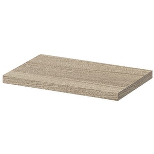 Polita GOODHOME Rigga, melamina, 30 x 19 x 1.8 cm, stejar