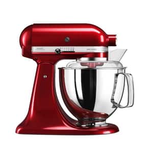 Mixer Cu Bol Kitchenaid Artisan Model 175 5ksm175pseer 4 8l 300w 10 Trepte Viteza Rosu