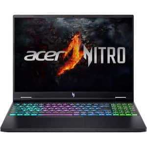 Laptop gaming ACER Acer Nitro 16 AN16-73-76BN, Intel Core i7-14650HX pana la 5.2GHz, 16" WUXGA, 32GB, SSD 1TB, NVIDIA GeForce RTX 4060 8GB, Linux, Obsidian Black