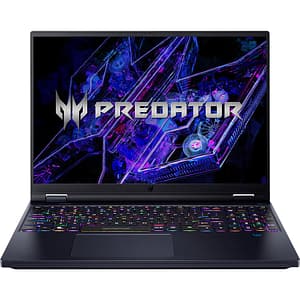 Laptop Gaming ACER Predator Helios 16 PH16-72-72R1, Intel Core i7-14700HX pana la 5.6GHz, 16" WQXGA, 16GB, SSD 1TB, NVIDIA GeForce RTX 4070 8GB, Free DOS, negru