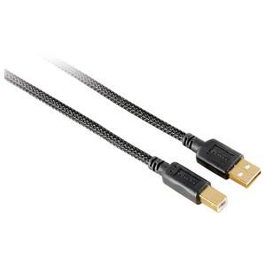 Cablu USB A - USB B HAMA 20180, 1.5m, negru