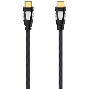 Cablu HDMI HAMA 56576, 1.5m, placat cu aur, negru