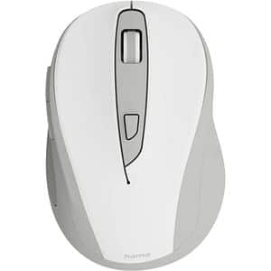 Mouse Wireless HAMA WM-400, 1600 dpi, alb