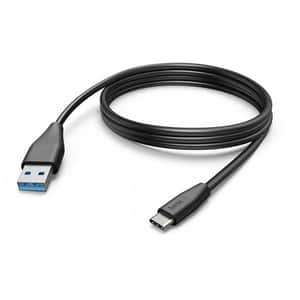 Cablu date HAMA 183343, USB-A - Type C, 3m, negru