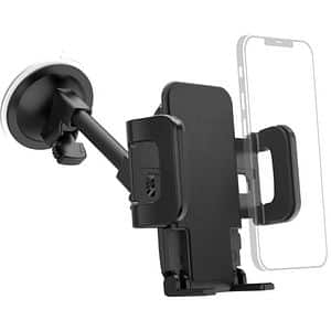 Suport auto universal HAMA Compact 201502, parbriz, negru