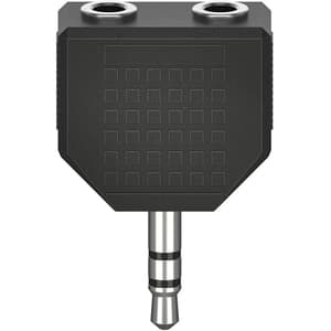Adaptor audio Jack 3.5mm HAMA 205191, negru