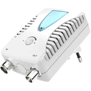 Amplificator BB / CATV HAMA 205234, 25 dB, alb