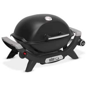 Gratar gaz WEBER Q 1100N, regulator, negru